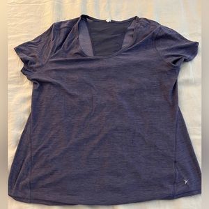 Old Navy Active XL Mesh Panel Workout Top